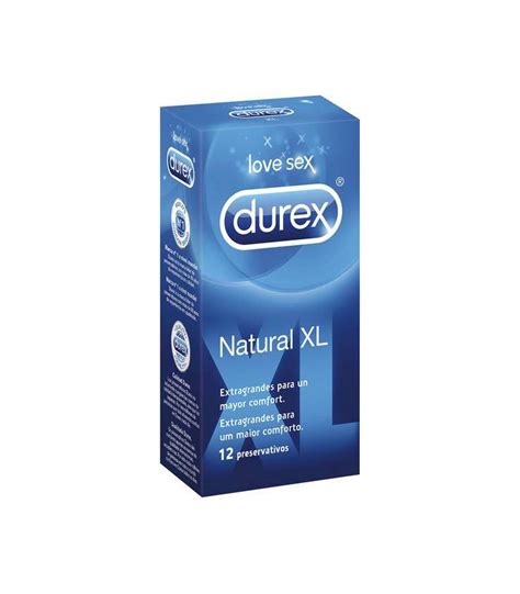 Comprar Cond N Durex Natural Xl Unidades Mascondon