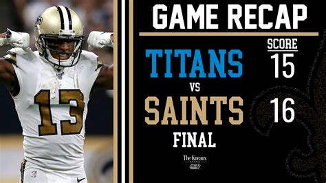 Saints 2023 Week 1 Recap