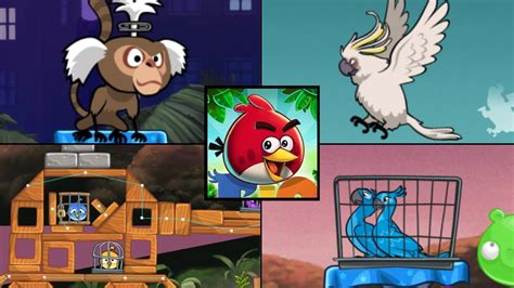 Angry Birds Rio Sprites Changed V All Bosses Luta Dos Bosses