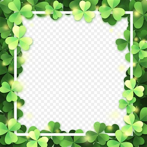 Green Lights Hd Transparent Beautiful Natural Clover Dark Green Light