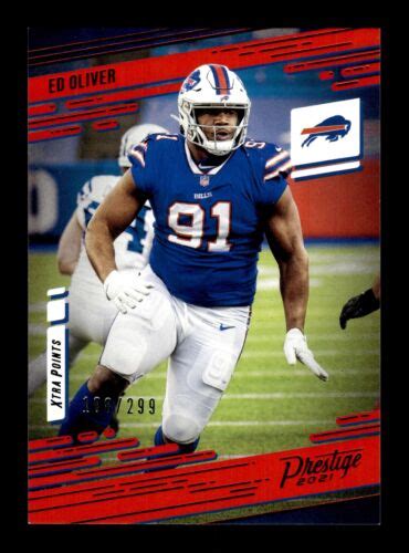 2021 Panini Prestige Xtra Points Red 18 Ed Oliver 299 For Sale