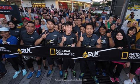 National Geographic Gathered Runners For Earth Day Run