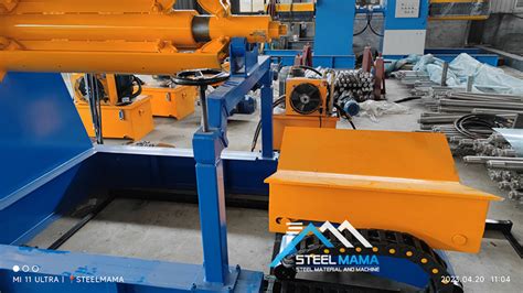 Full Automatic Steel Coil Automated Decoiling Hydraulic Ton Uncoiler