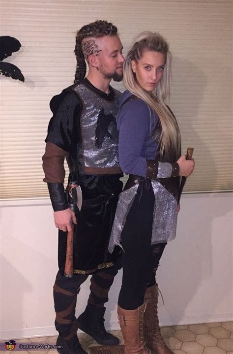 Vikings Ragnar And Lagertha Halloween Costume Contest At Costume