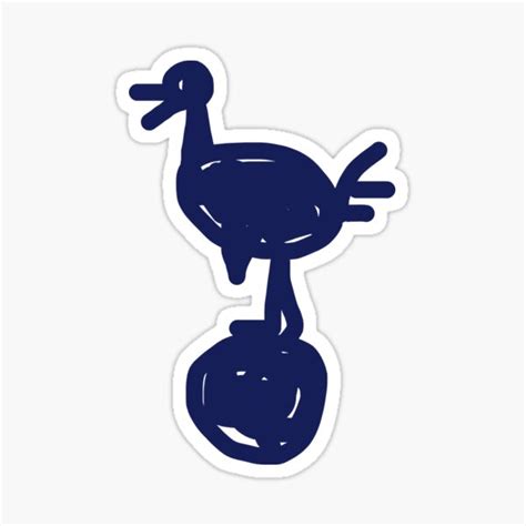 "Funny Tottenham club badge" Sticker by Tartalo | Redbubble