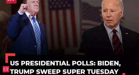 Super Tuesday 2024 Super Tuesday 2024 Biden Trump Sweep States Move