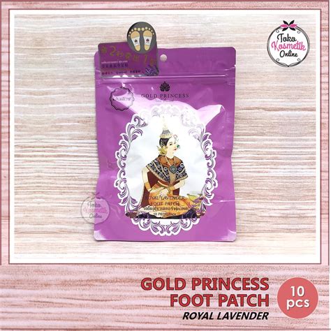 Jual Full Pack Royal Foot Patch Thailand Royal Princess Detox Foot