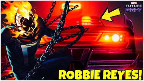 T3 Or T4 New Spirit Of Vengeance Ghost Rider Robbie Reyes Uniform Marvel Future Fight