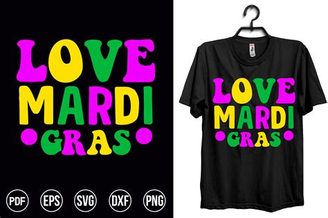 Love Mardi Gras Graphic By Creativemim2001 · Creative Fabrica