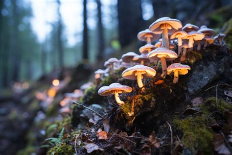 Randonnées nocturnes à la recherche des champignons phosphorescents