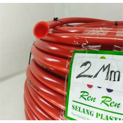 Jual Selang Air Renren Tebal Mm Elastis Harga Per Meter Shopee