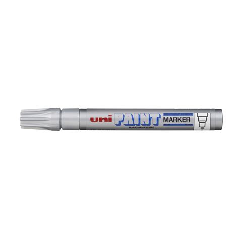 Caneta Uni Paint PX20 Prata