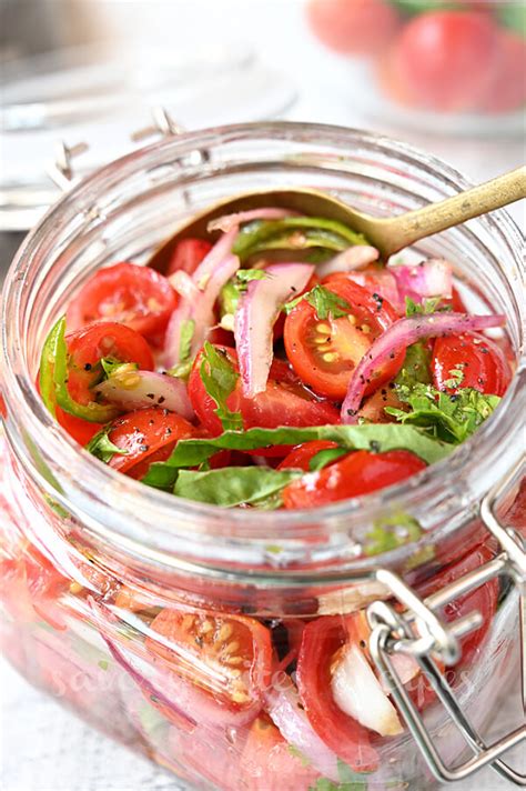 How To Make Pickled Cherry Tomatoes A Step By Step Guide Savory