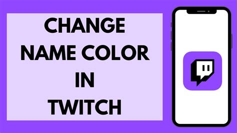 How To Change Name Color In Twitch 2023 Change Twitch Chat Color