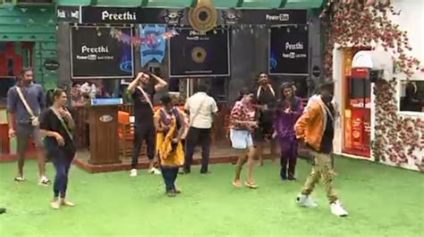 Bigg Boss Tamil Season 5 Contestants Dances For Tum Tum Song