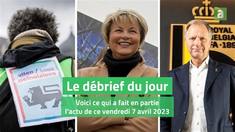 Le débrief de ce vendredi 7 avril 2023 Vidéo Dailymotion