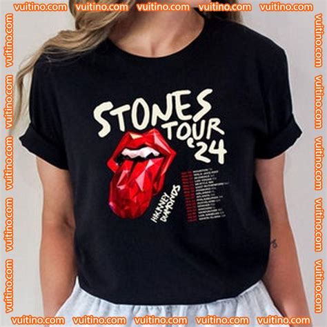 The Rolling Stones Hackney Diamonds Tour 2024 Dates Double Sides Merch