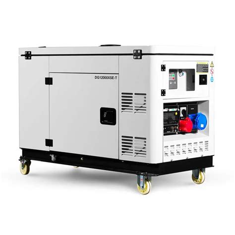 50hz 60hz Super Silent Diesel Generator 10kw Generator Water Cooling