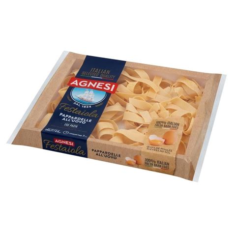 Agnesi Pappardelle Makaron jajeczny 250 g Zakupy online z dostawą do