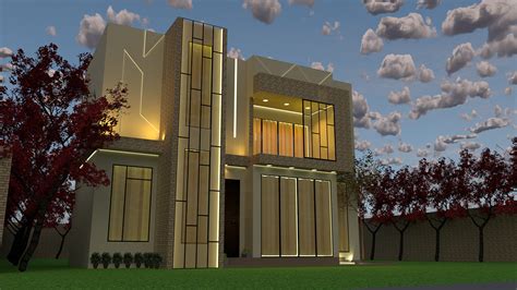 VILLA EXTERIOR DESIGN on Behance