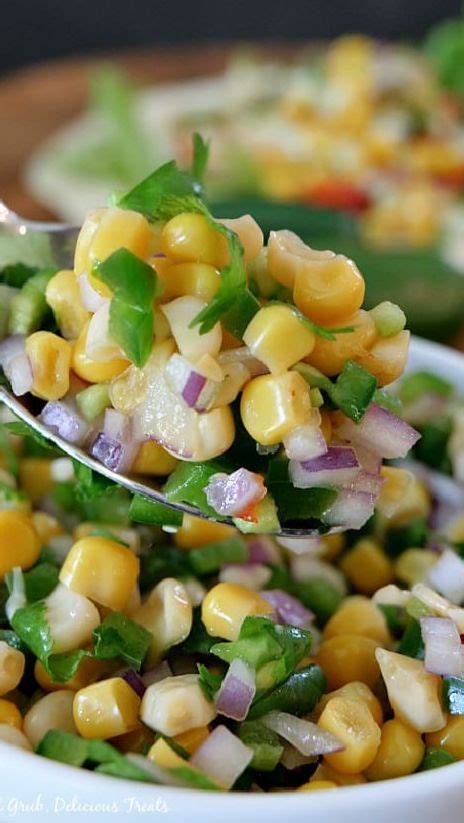 Tasty Tex Mex Corn Salsa Dinner Recipes Corn Salsa Corn Salsa Recipe