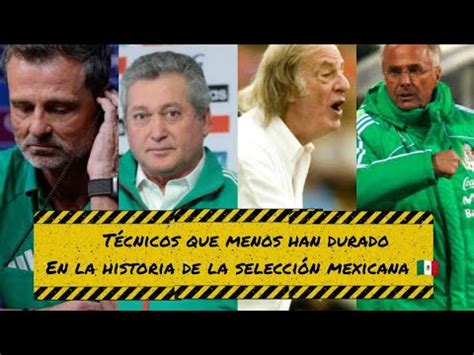 LOS TECNICOS QUE MENOS HAN DURADO EN LA HISTORIA DE LA SELECCIÓN