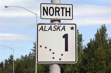 Alaska State Highway 1 AARoads Shield Gallery