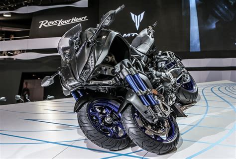 Yamaha Lan A Moto De Rodas A Niken E Mostra Prot Tipo De T N Re