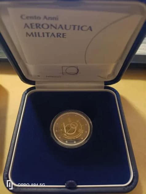 Euro Proof Italia Anni Aeronautica Militare Proof Eur