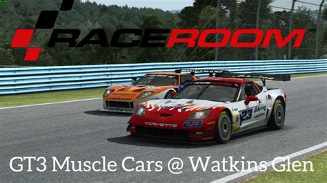 Raceroom Racing Experience GT3 Muscle Cars Watkins Glen Gameplay