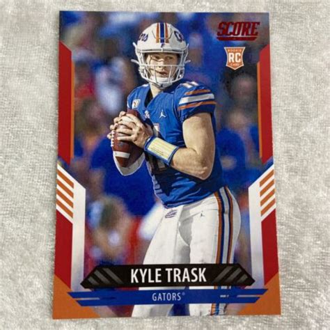 Kyle Trask Rc Panini Score Red Foil Rookie Parallel Buccaneers