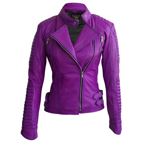 leather bike jackets for women