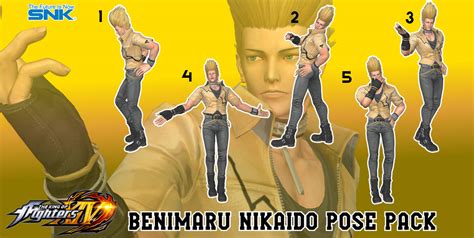 Benimaru Nikaido Kof Xiv Pose Pack By Jenyukiph On Deviantart