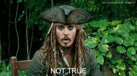 Nee Johnny Depp Jack Sparrow GIF | GIFs.nl