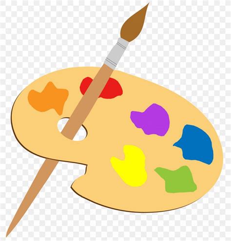 Paintbrush Palette Painting Clip Art, PNG, 1235x1285px, Paintbrush, Art ...