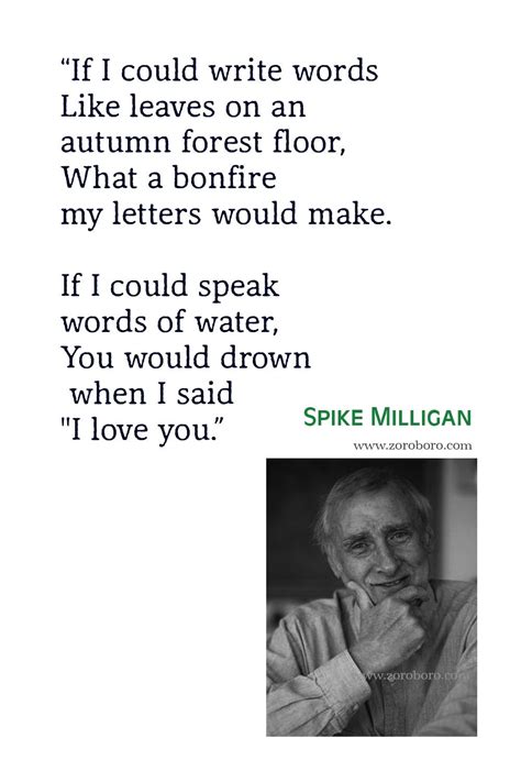 Spike Milligan Quotes Spike Milligan Poems Spike Milligan Funny