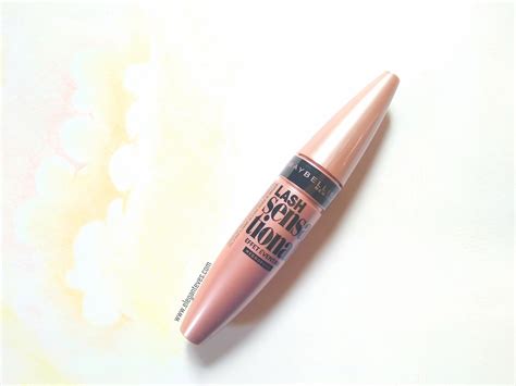 Maybelline Lash Sensational Mascara Waterproof Black Review, Swatches ...