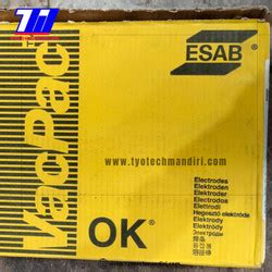 Jual Kawat Las Esab Ok L Diameter Mm Aws E Jakarta