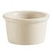 CAC RKF 4 AW 4 Oz Ivory American White Smooth China Ramekin 48 Case