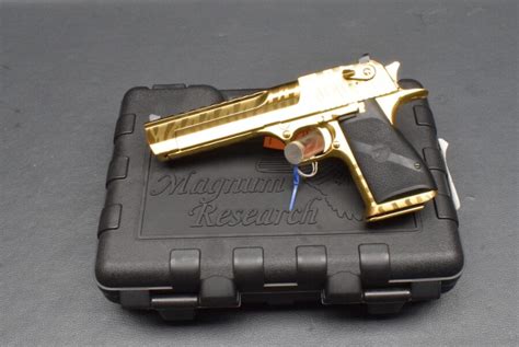 Magnum Research Desert Eagle Gold Tiger Stripes Kaliber Mag