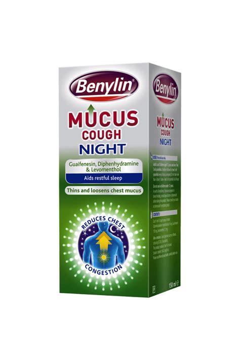 Benylin Mucus Cough Night 150ml Allcures