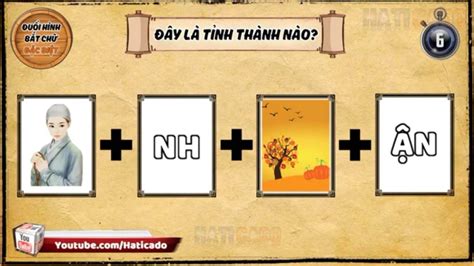 ĐOÁN TÊN TỈNH THÀNH HATICADO