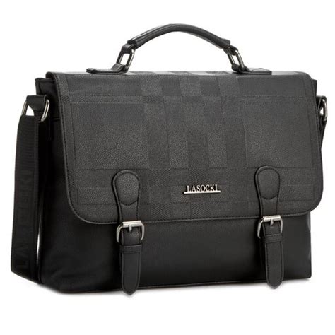 Torba Na Laptopa Lasocki For Men Rm Czarny Eobuwie Pl