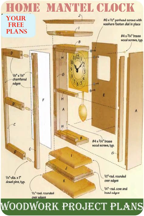 Woodworking Plans Clocks Artofit