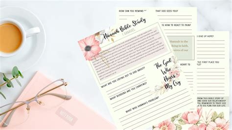 Hannah Bible Study Women in the Bible Printable Bible Study - Etsy