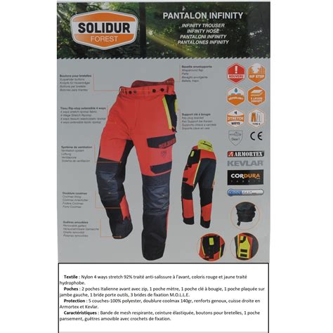 Pantalon Professionnel Solidur Infinity