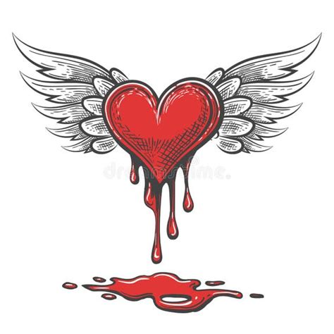 Bleeding Heart Illustration Stock Illustrations 1194 Bleeding Heart Illustration Stock