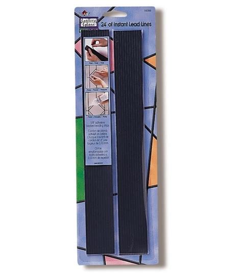 Gallery Glass Redi-Lead Strips 24 One Foot Strips | JOANN