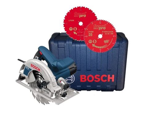 Bosch Gks190 240v Circular Saw 190mm 7 Hand Held Circ Saw Case 2x Freud Blade Buyaparcel