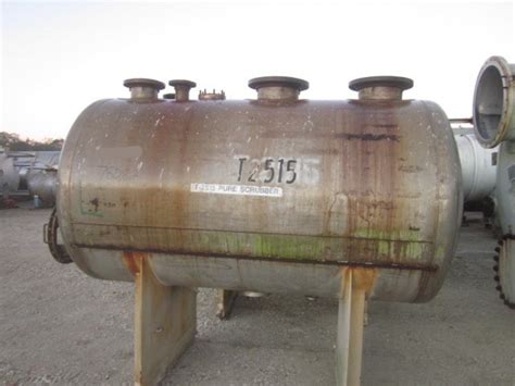 Used Reco Gal Stainless Steel Horizontal Tank